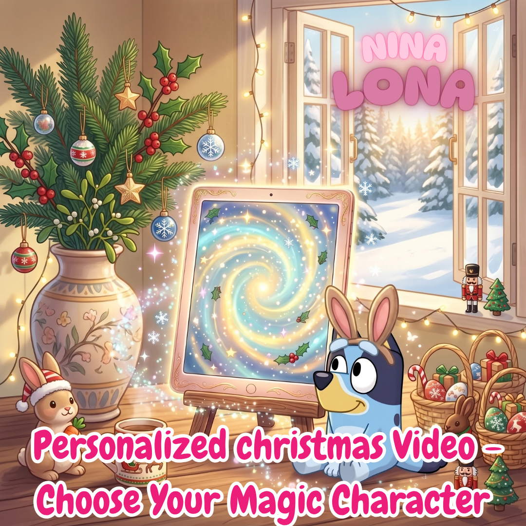 Personalized Christmas Video | Custom Character Christmas Gift