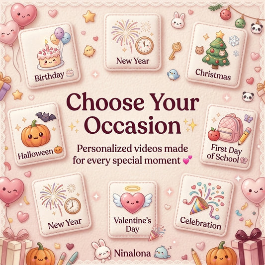 Choose Your Occasion – Personalized Character Video