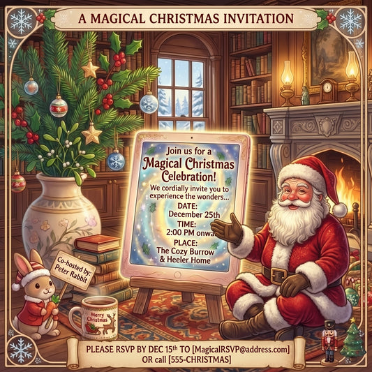 Personalized Video Invitation from Santa Claus – Christmas Party Invite