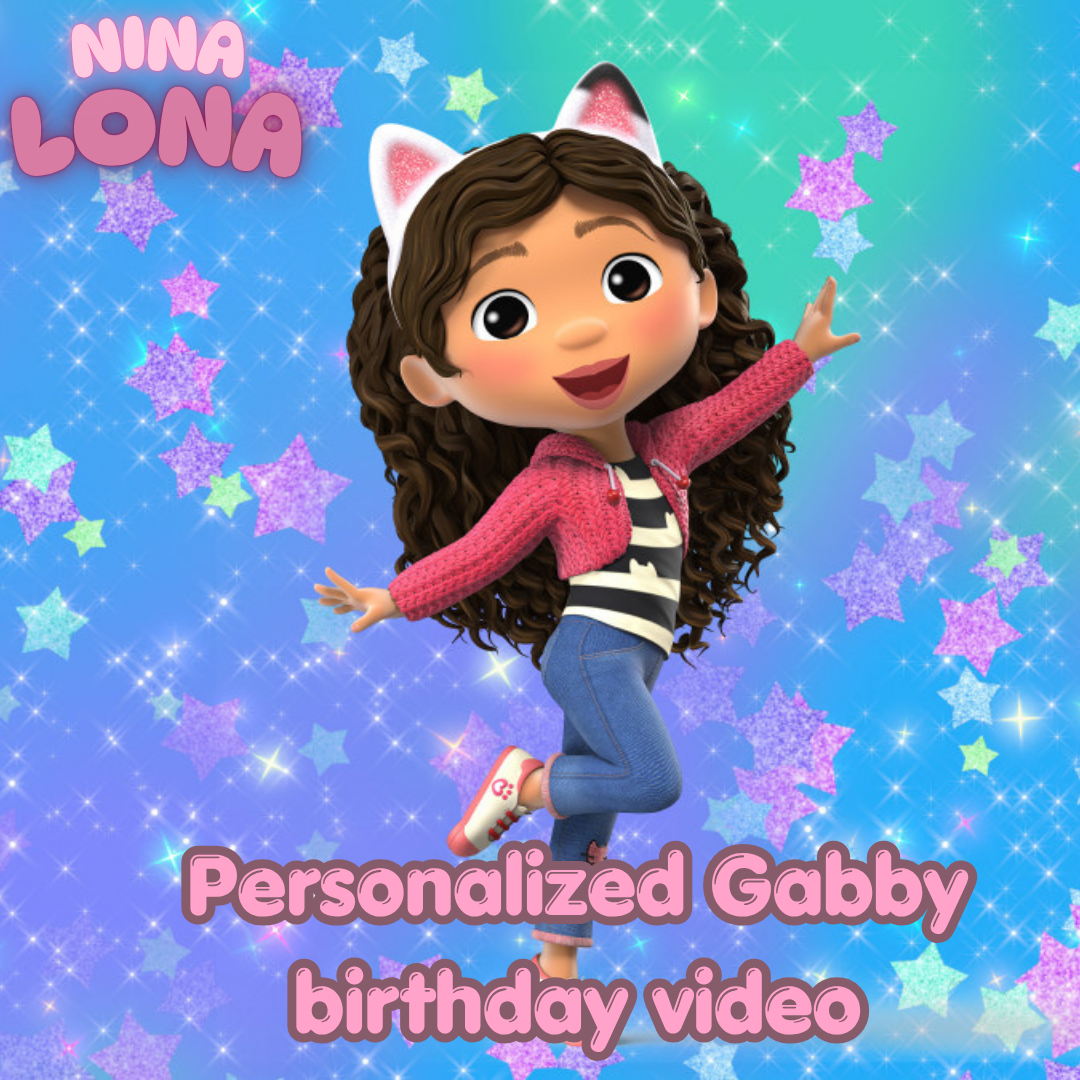personalized GABBY birthday video