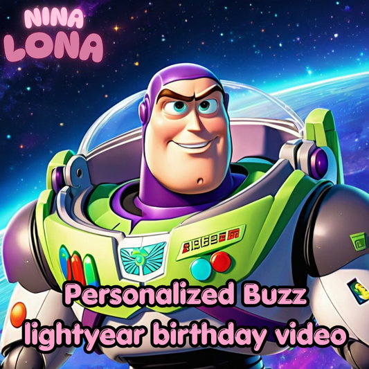 Personalized Buzz Lightyear Birthday Video