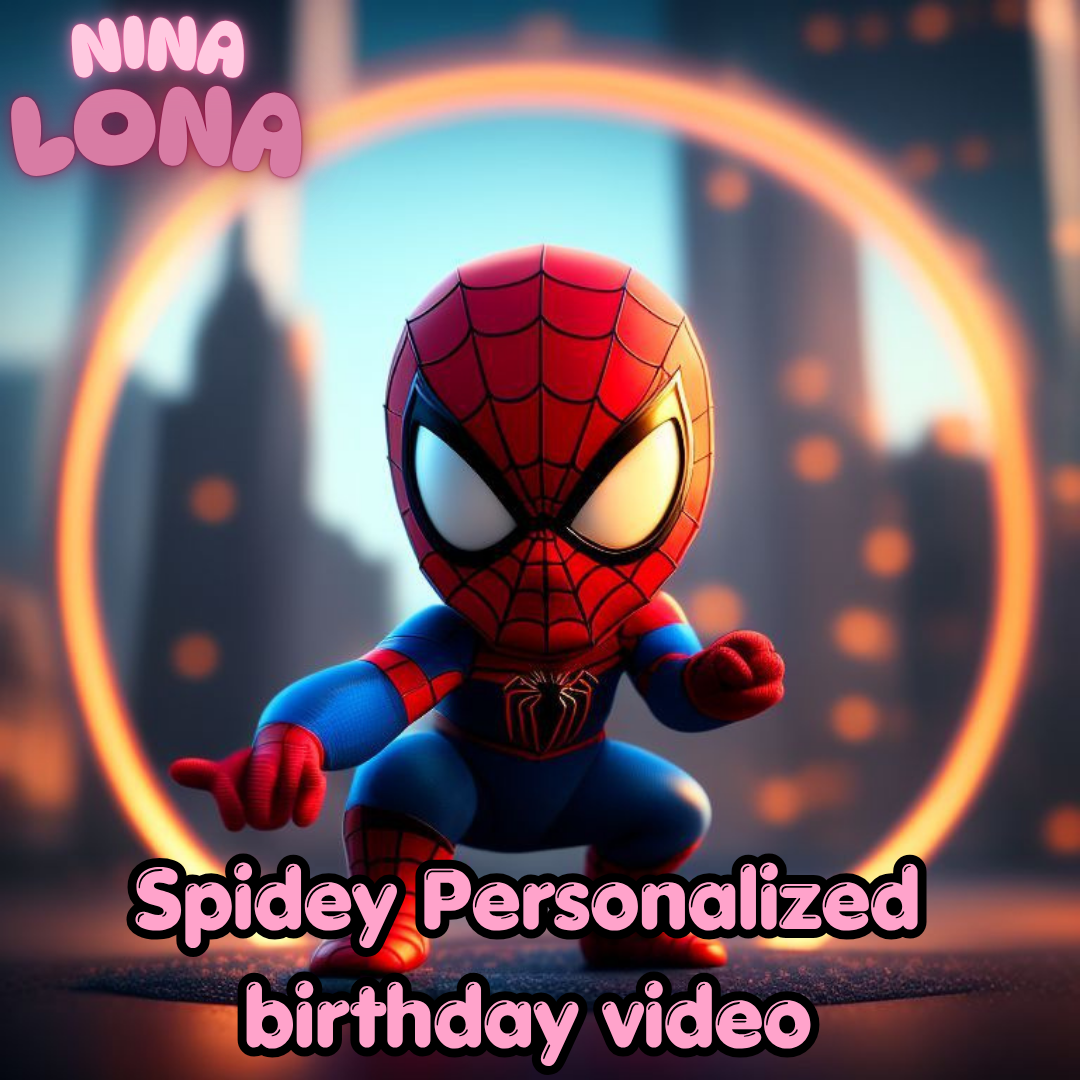 Spidey Birthday Video - A Personalized Superhero Surprise