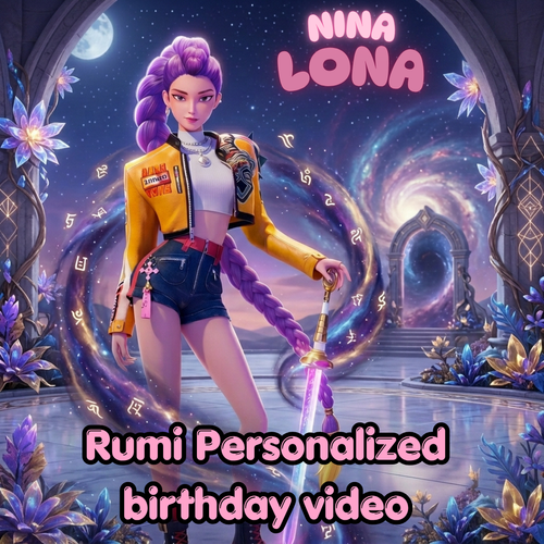 Rumi Magical Birthday Video