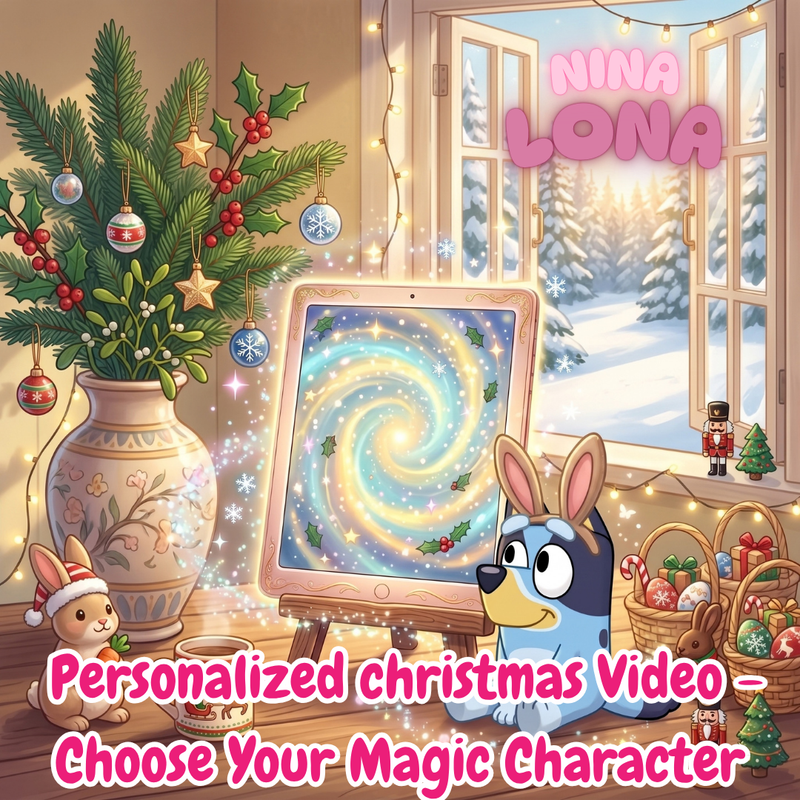 Personalized Christmas Video | Custom Character Christmas Gift