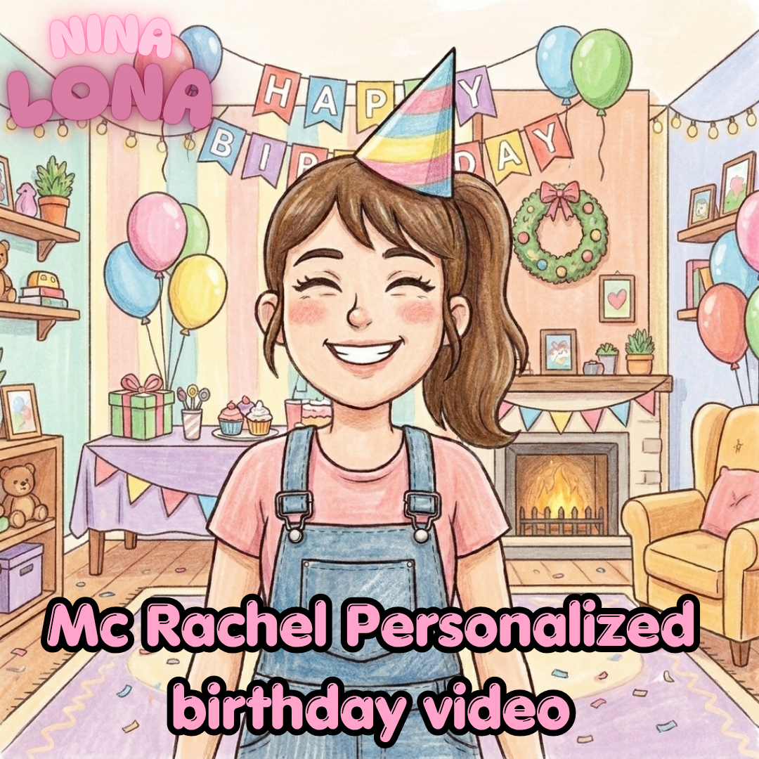personalize Ms Rachel birthday video