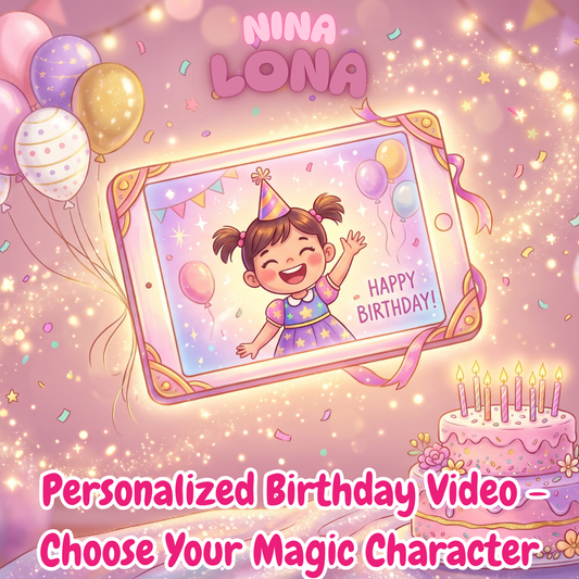 Personalized Birthday Video - Choose Your Magic Character